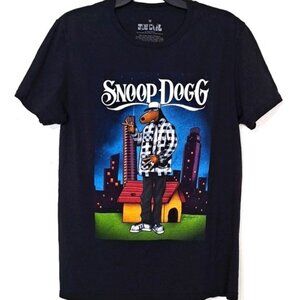 Snoop Dogg Shirt medium Black Tha Dogg Collection Joe Cool Rap Mens casual